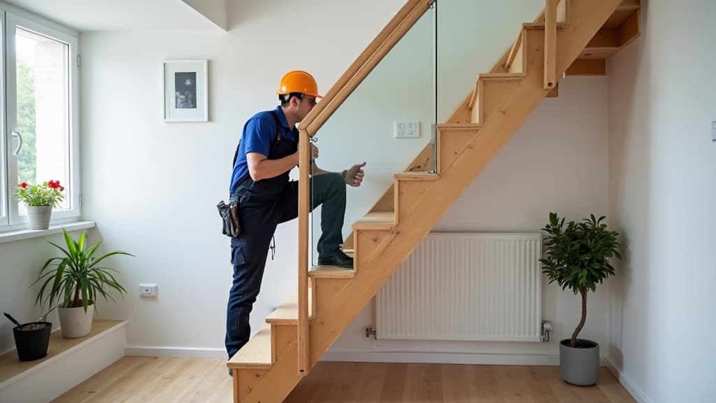 Entretien avec un installateur de monte escalier à domicile à Rivière