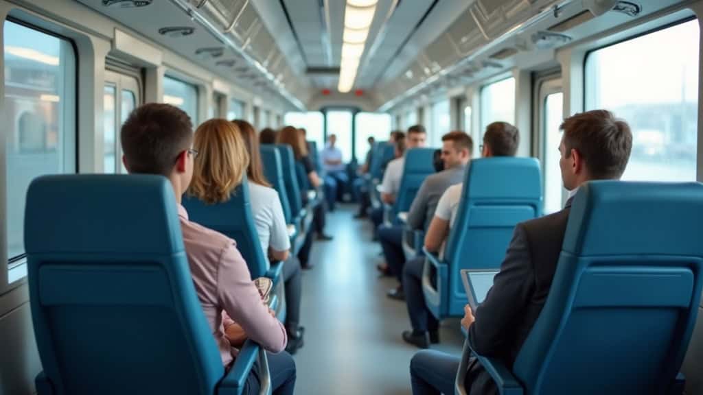 Technicien en train d