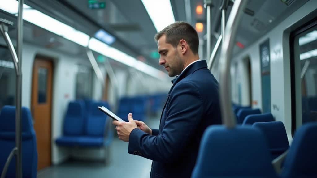 Technicien professionnel en train d