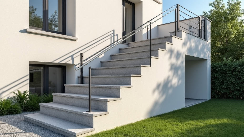 Installation d’un monte-escalier extérieur à Saint-Pierre-en-Faucigny