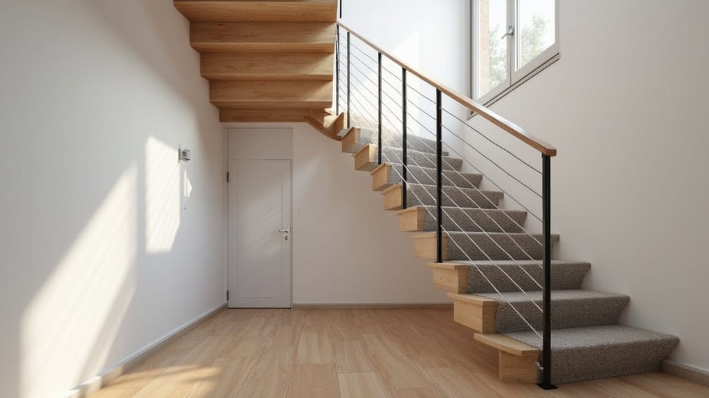 Monte escalier tournant installé dans un escalier en colimaçon à Razac-sur-l