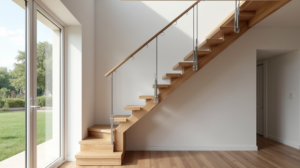 Monte-escalier tournant installé dans une maison à Le Champ-près-Froges