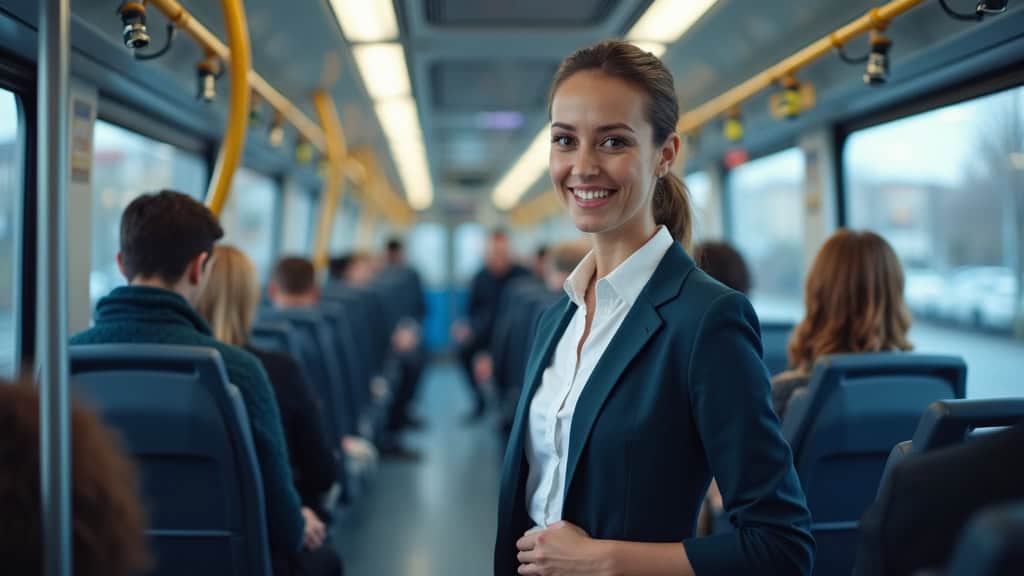 Technicien en train d