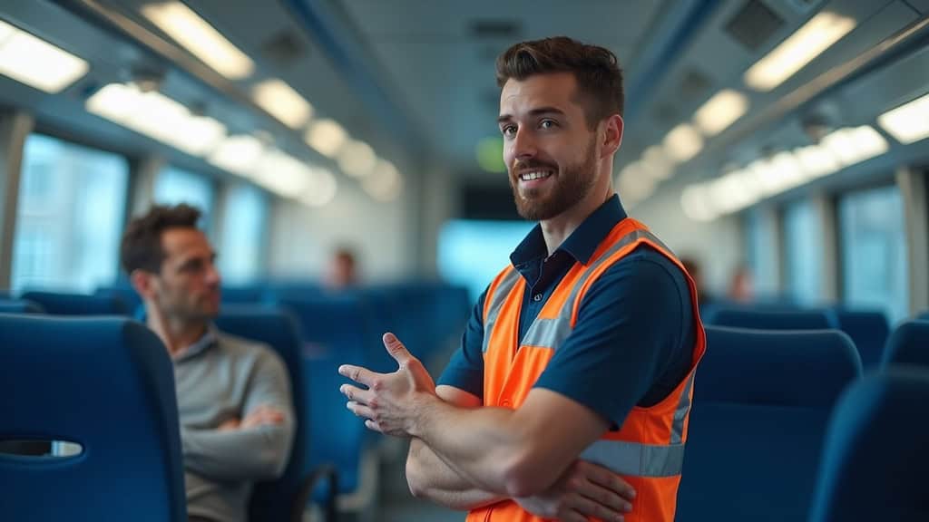 Technicien professionnel en train d