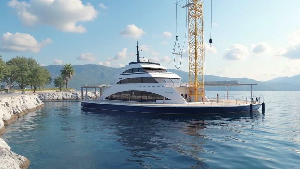 Plateforme élévatrice installée à l