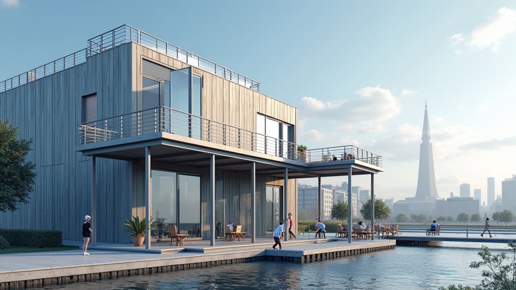 Plateforme élévatrice installée à l