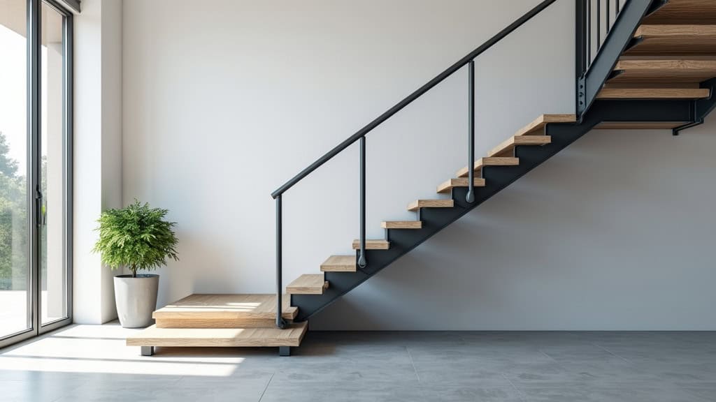 Plateforme monte-escalier installée à l