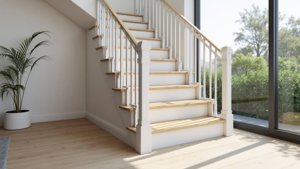 Siège élévateur courbe adapté à un escalier avec virage à Villepreux