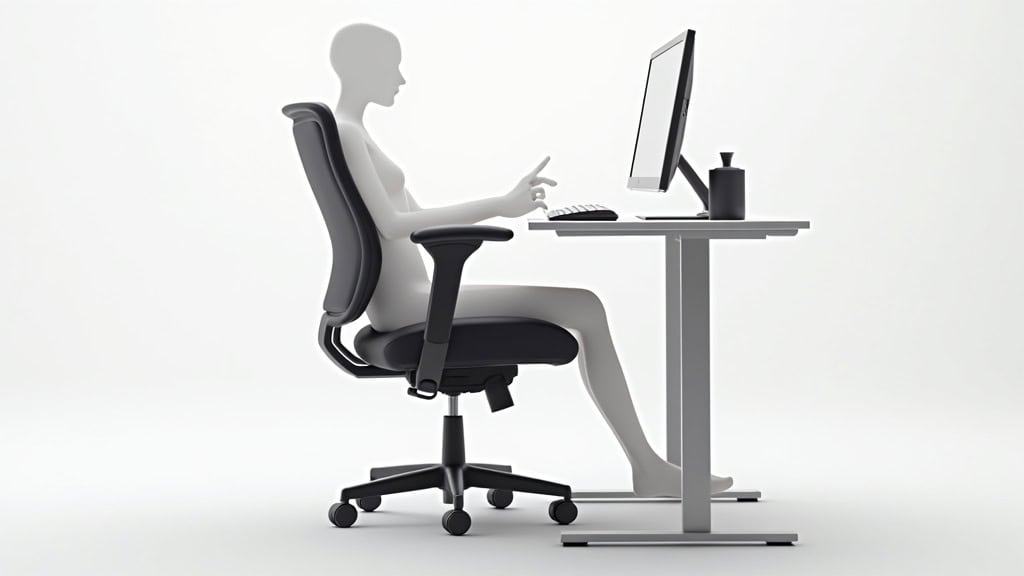 Siège ergonomique d