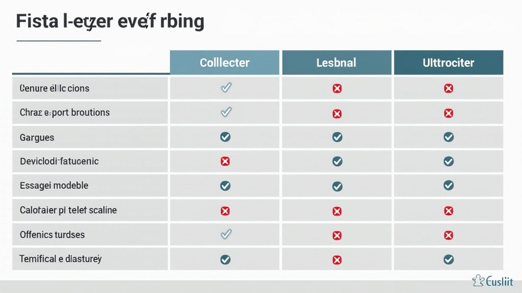 Tableau comparatif des différents modèles de monte-escalier disponibles à Saint-Rogatien
