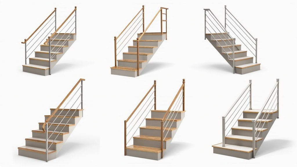 Tableau comparatif des différents types de monte-escalier à Louverné