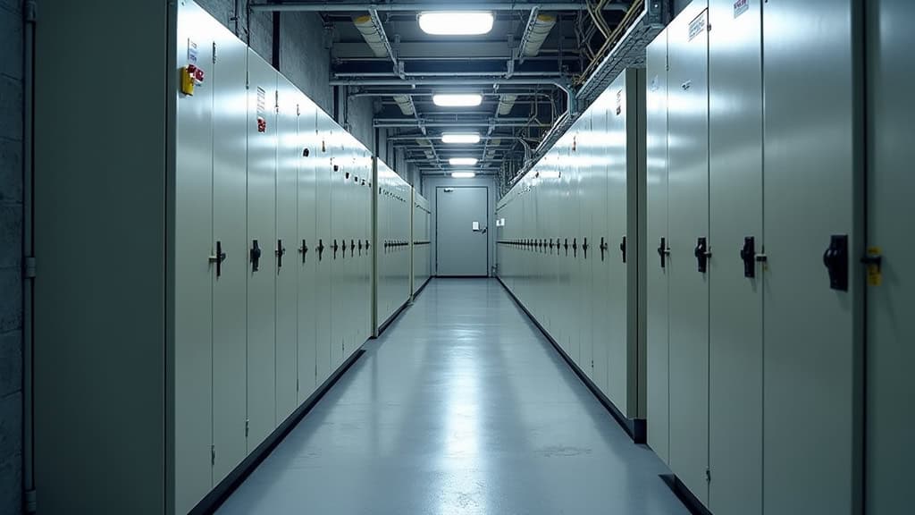 Batteries internes d’un monte-escalier en fonctionnement durant une coupure de courant