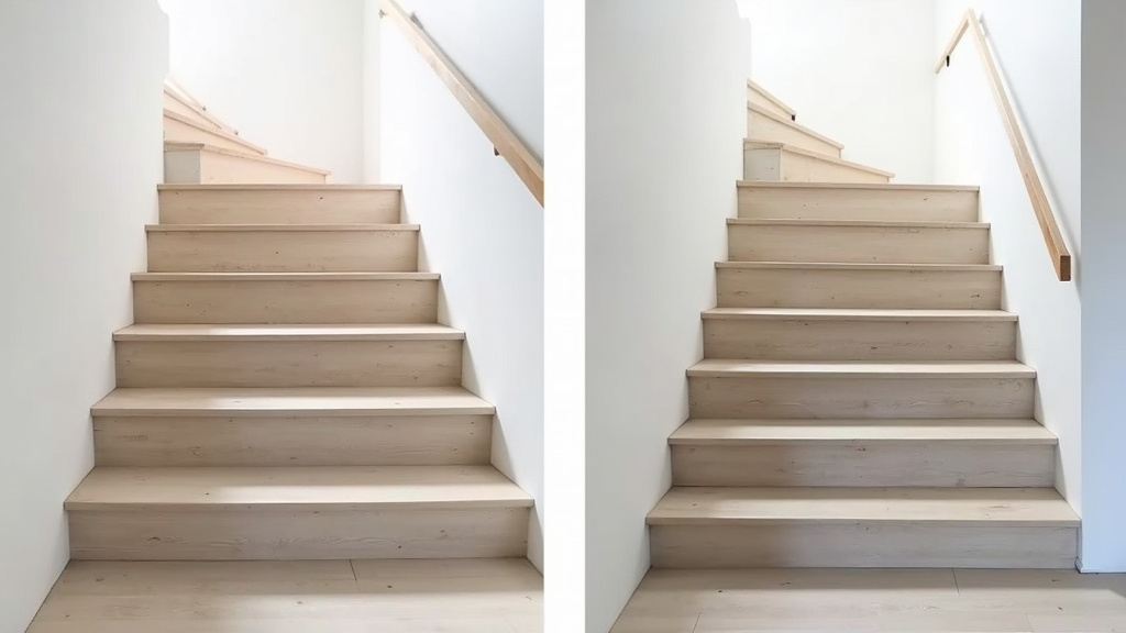 Comparaison avant et après installation d’un monte-escalier à Maisnil-lès-Ruitz