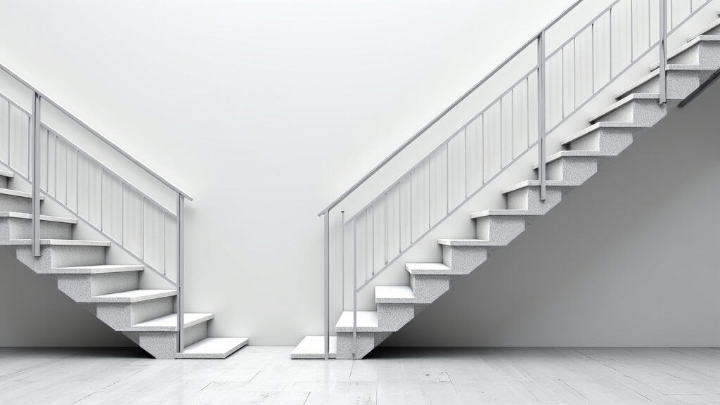 Comparaison de différents modèles de monte-escaliers installés à Saint-Berthevin