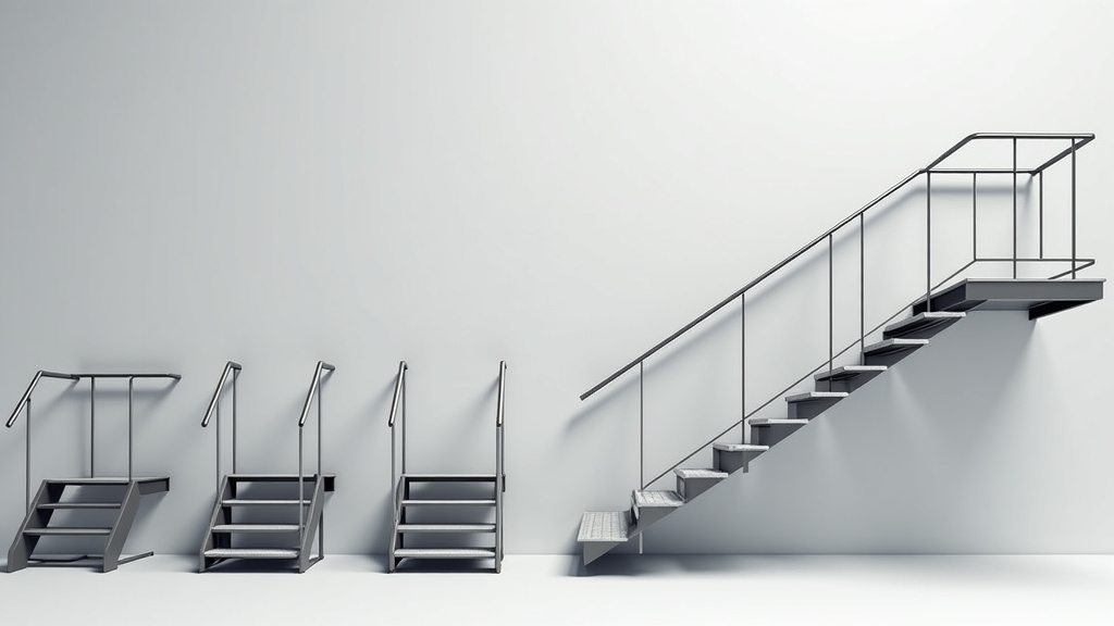 Comparaison de différents modèles de monte-escaliers installés