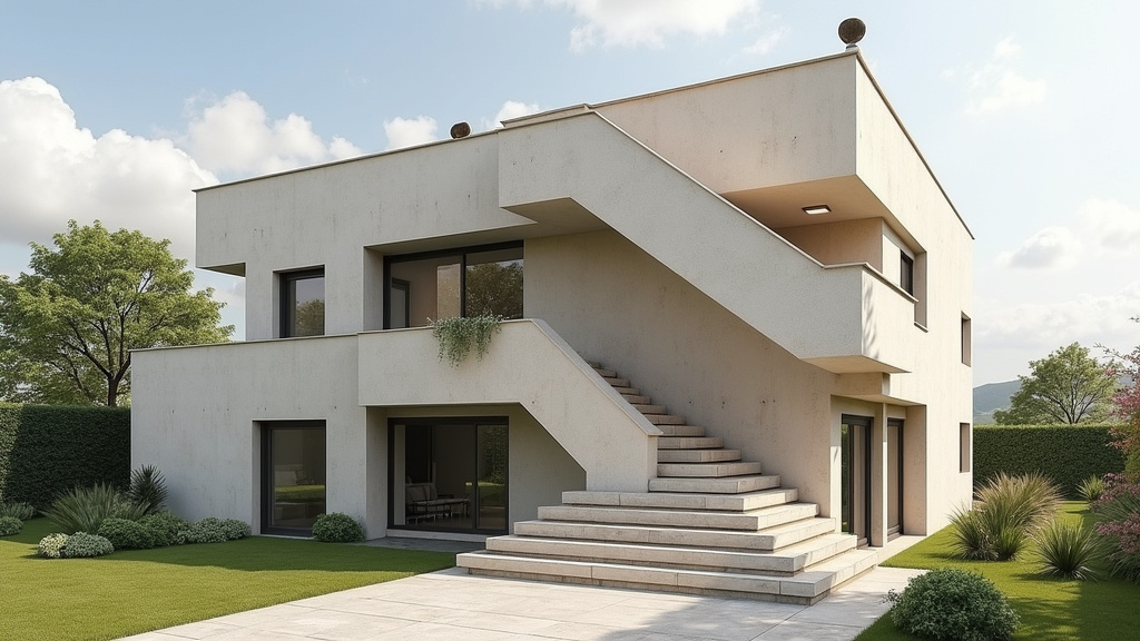 Comparaison de modèles de monte-escaliers dans une habitation de Larçay