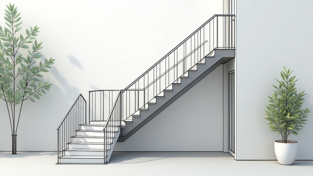 Comparaison entre monte-escalier droit, tournant et extérieur