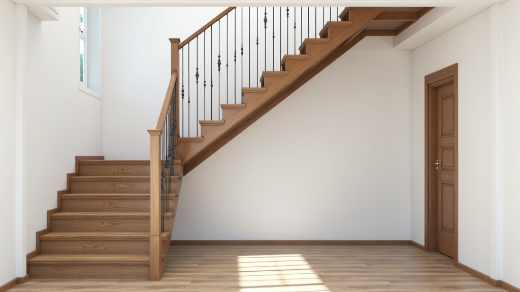 Comparaison entre un monte-escalier droit et un monte-escalier tournant installés dans une maison
