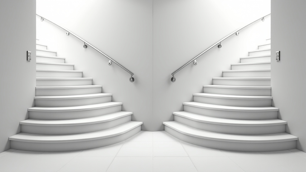 Comparaison visuelle de différents types de monte-escaliers en situation réelle à Wardrecques