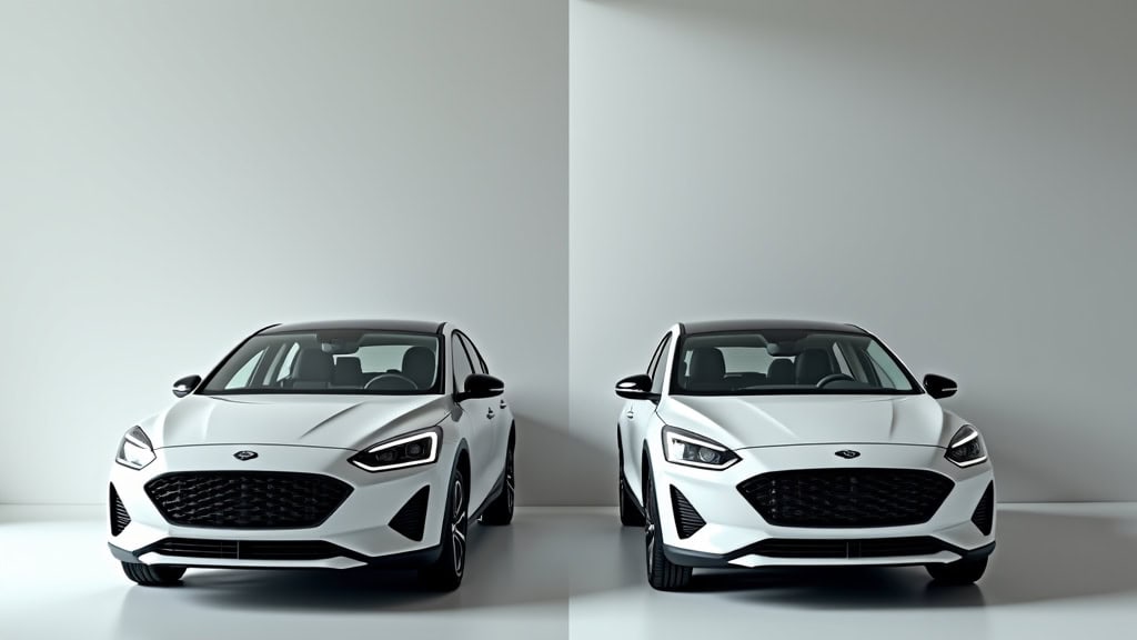 Comparaison visuelle de la pose d