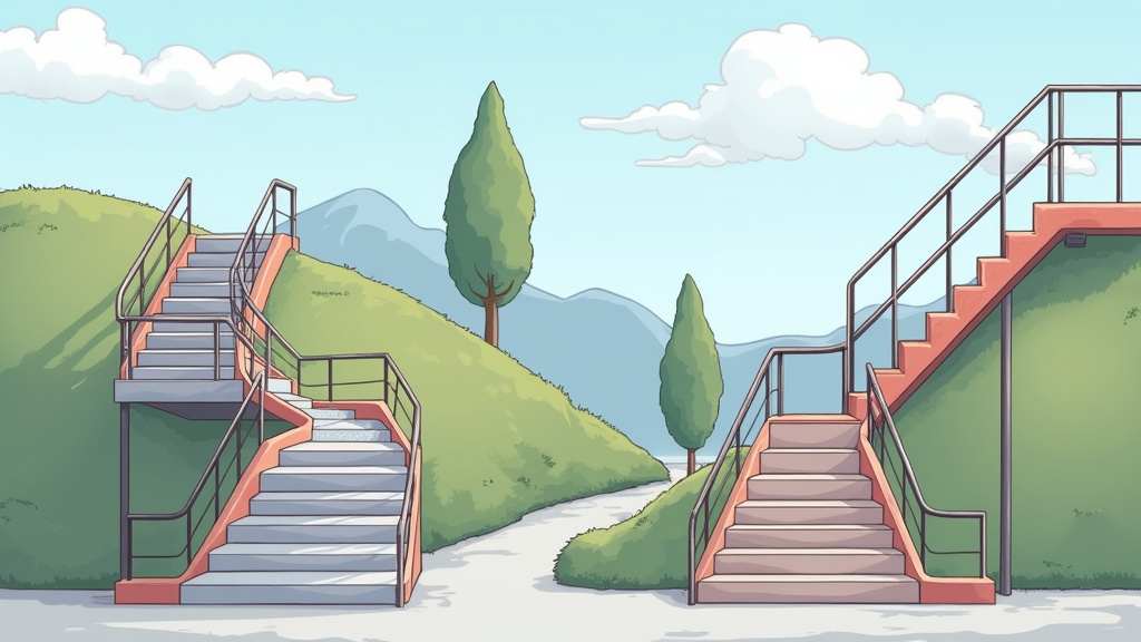 Comparaison visuelle des différents types de monte-escaliers à Dhuizon