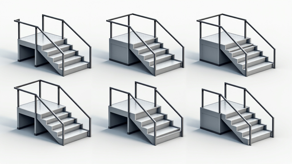 Comparaison visuelle des types de monte-escaliers adaptés à différents modèles d