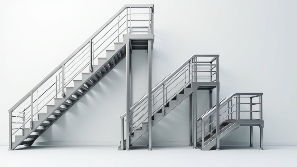 Comparaison visuelle entre un monte-escalier, une plateforme élévatrice et un mini-ascenseur