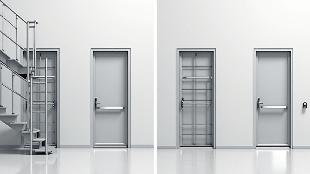 Comparatif visuel des différents types de monte-escaliers installés à Hinges