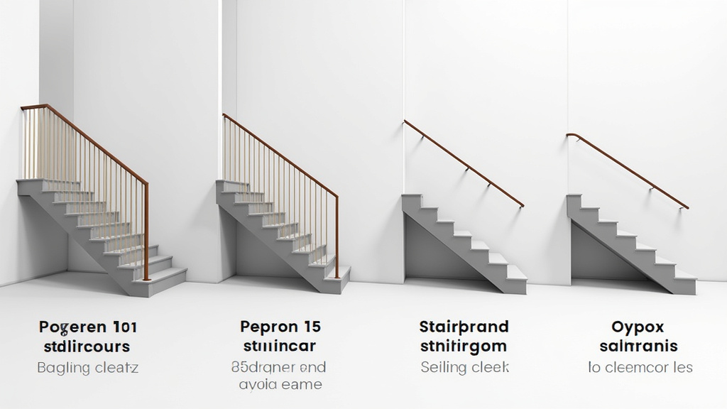 Comparatif visuel des différents types de monte escaliers proposés à Monthyon