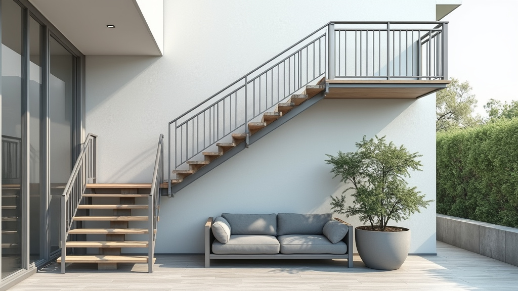 Différents types de monte-escalier installés à Juvigné : droit, tournant, extérieur