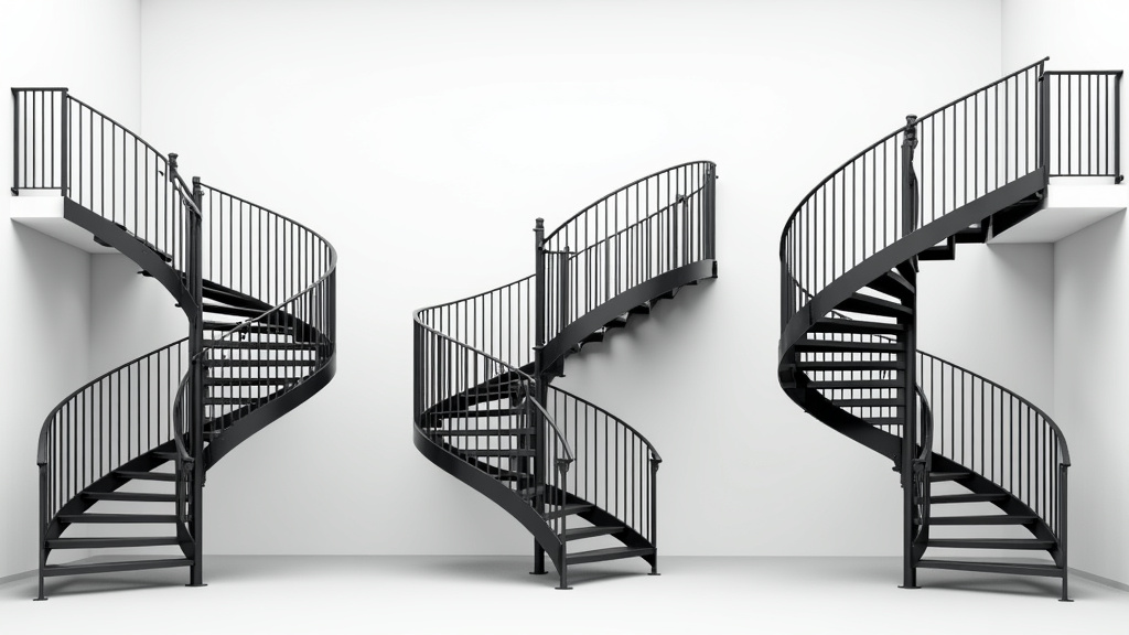 Différents types de monte-escaliers installés à Aureille : droit, courbe et extérieur