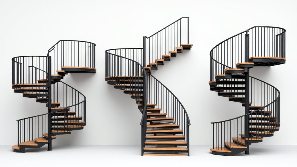 Différents types de monte-escaliers installés à Eppeville : droit, tournant et extérieur