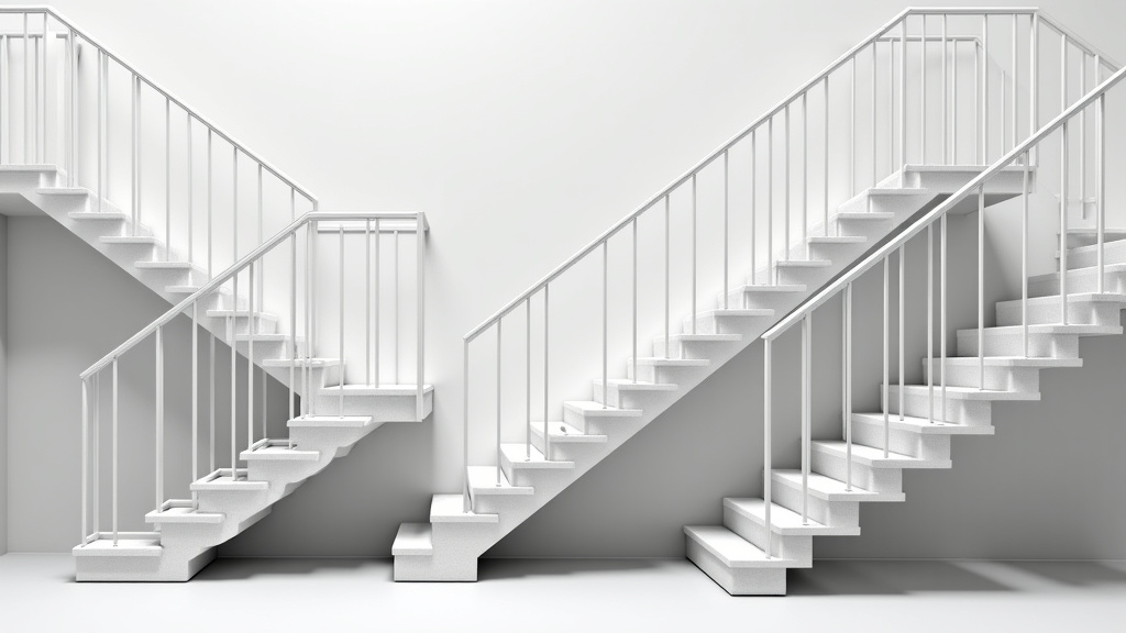 Différents types de monte-escaliers installés à Ferrières-Haut-Clocher : droit, tournant et extérieur