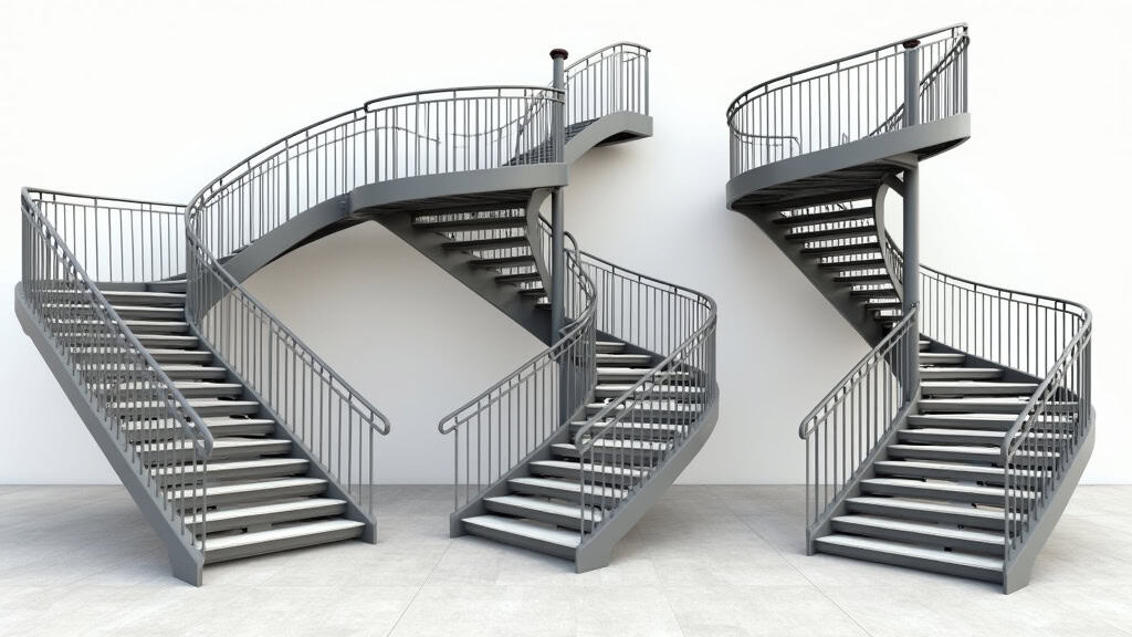 Différents types de monte-escaliers installés à Herbault : droit, tournant, extérieur