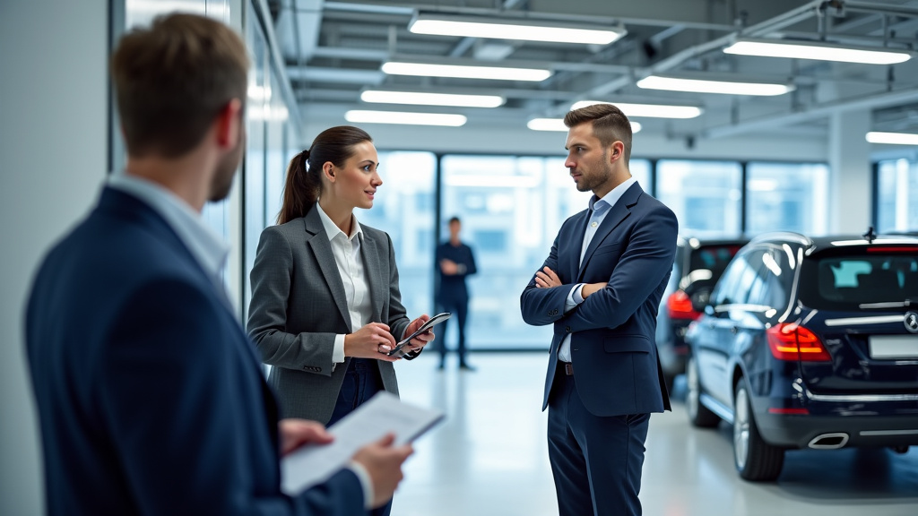 Discussion entre un technicien et un client à Maing pour l