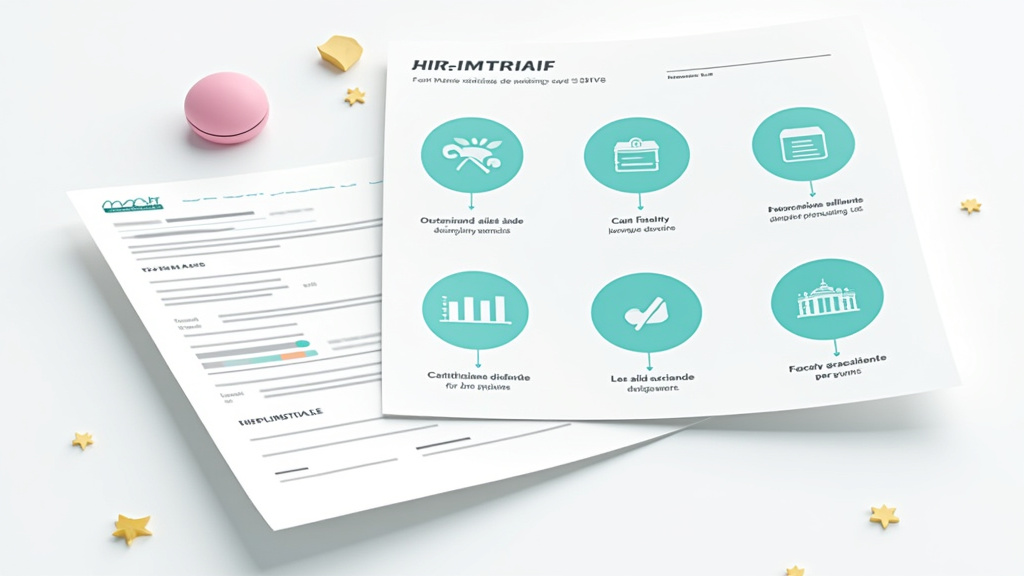 Document administratif et icônes d’aides financières pour monte-escalier à Le Crotoy