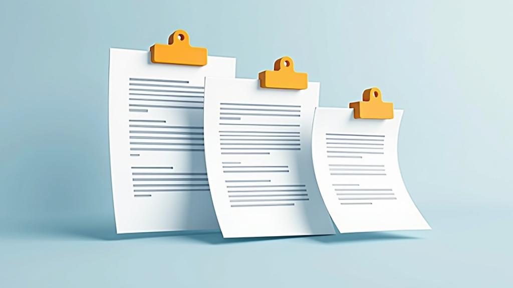 Documents administratifs pour demande d