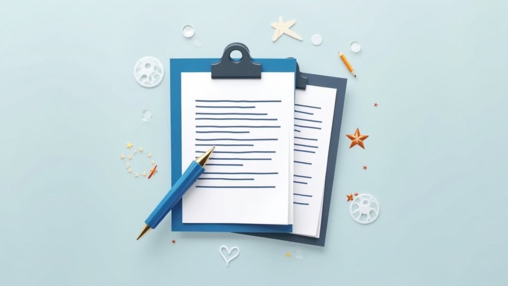 Dossier administratif et documents pour demande d