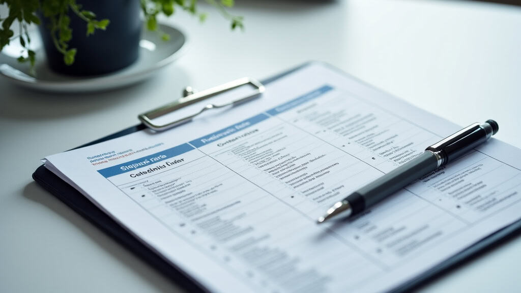 Dossier administratif pour demande d