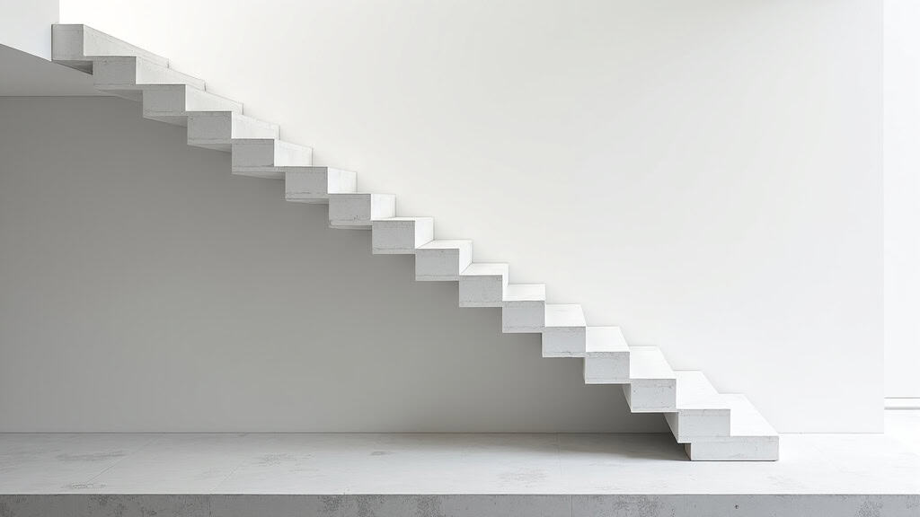 Étude technique d’un escalier avant installation d’un monte-escalier à Aizenay