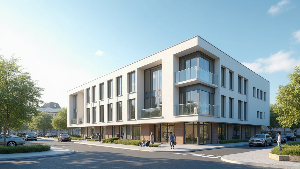 Façade de la mairie de Bangor en 2025