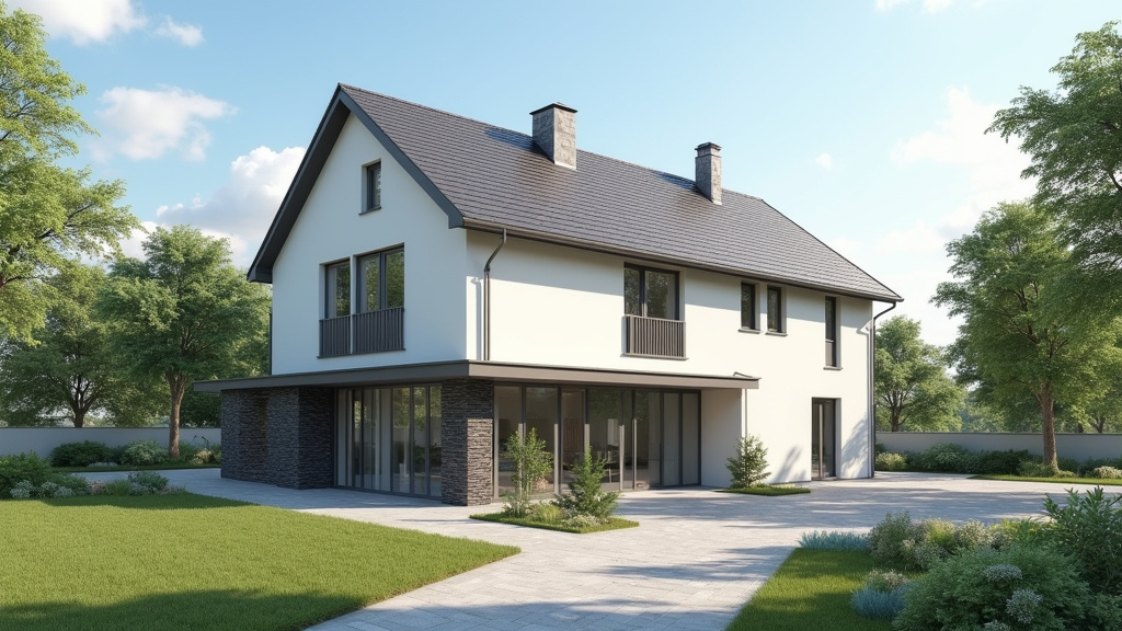 Façade de la mairie de Cerisy-la-Forêt