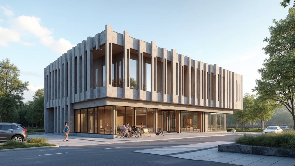 Façade de la mairie de Dangé-Saint-Romain en 2025