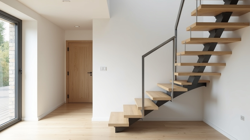 Fonctionnement d’un monte-escalier droit dans une maison à Auzielle