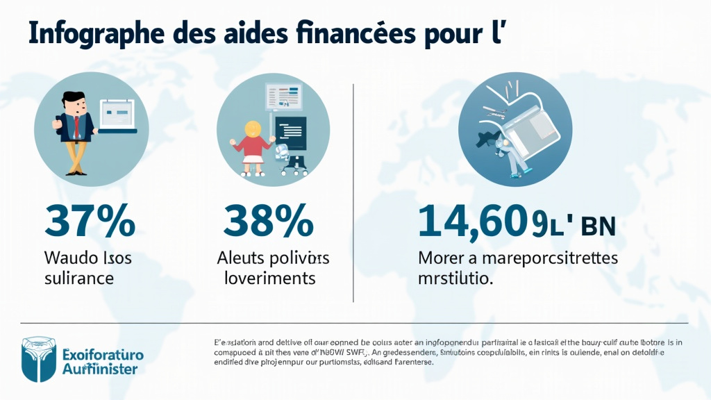 Infographie des aides financières pour l