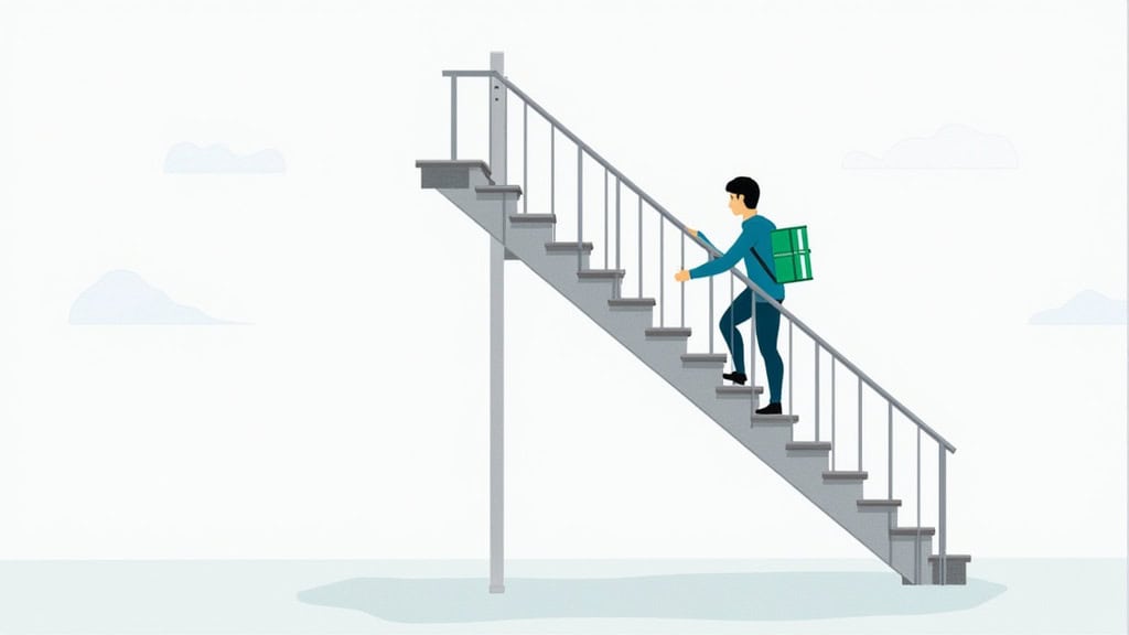 Infographie des aides financières pour monte-escalier à Mouzillon