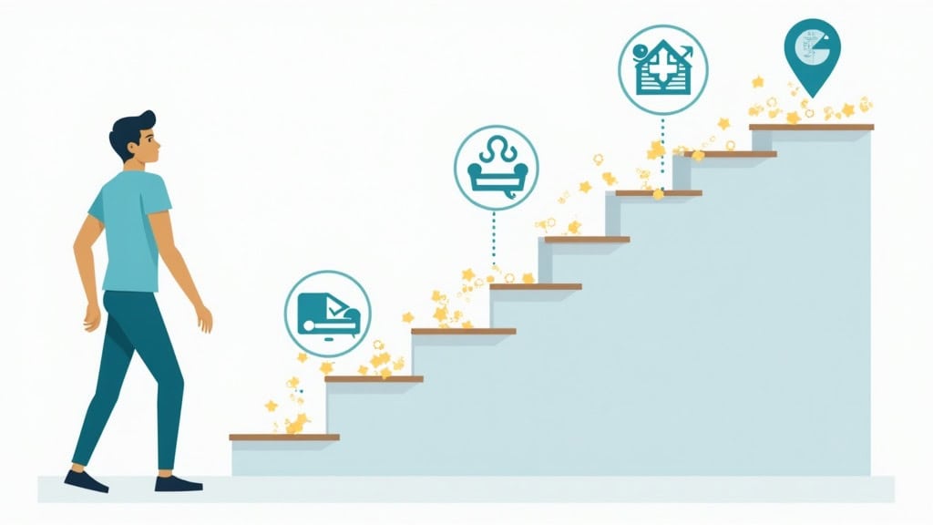 Infographie des aides financières pour monte-escalier en 2025 à La Meilleraye-de-Bretagne