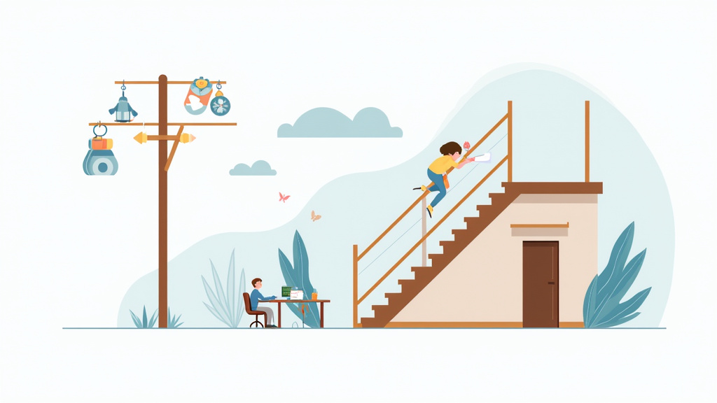 Infographie des aides financières pour un monte-escalier à Acy en 2025