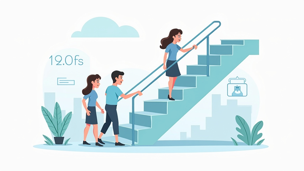 Infographie illustrant les aides financières pour monte-escalier à Mane en 2025 : Ma Prime Adapt