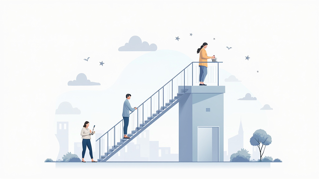 Infographie illustrant les aides financières pour un monte-escalier à Buhl-Lorraine